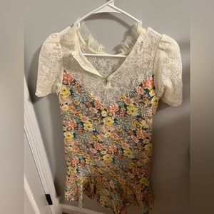 Floral dress for summer